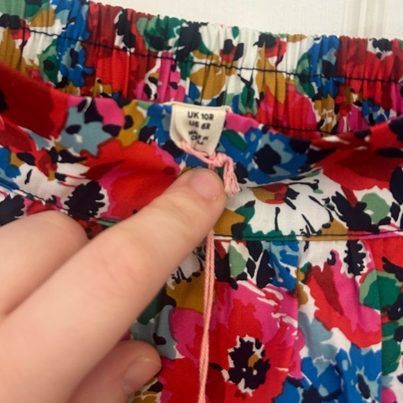 NWT Boden Hattie Poplin Midi Floral Preppy Skirt 100% Cotton Multi Color - Picture 10 of 10